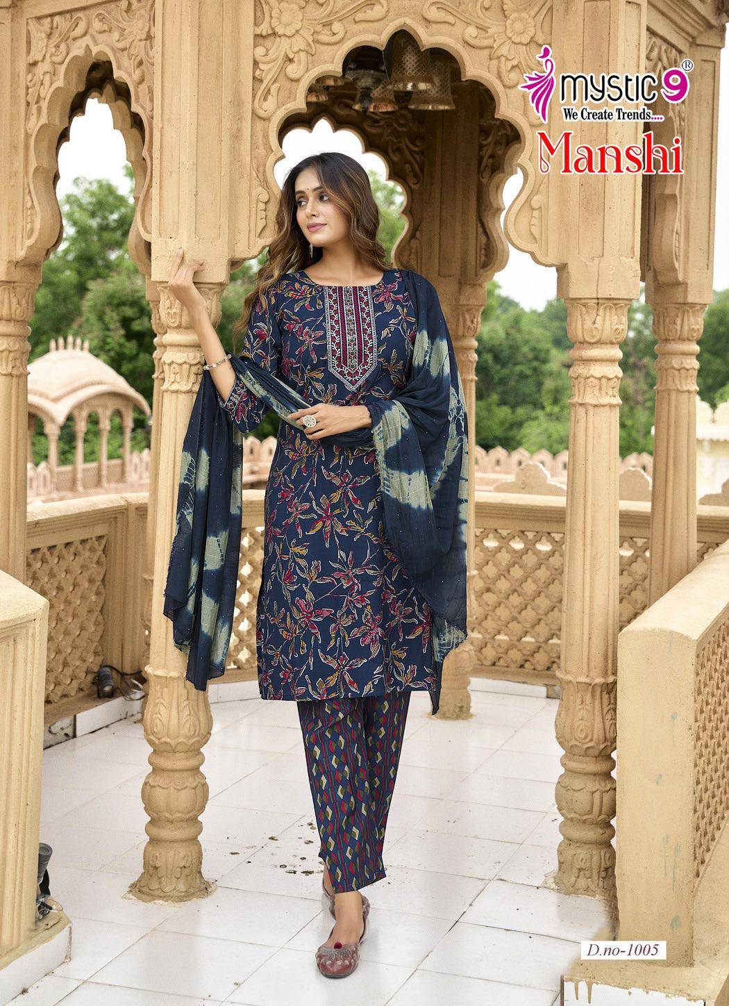 Mystic9 manshi vol 1 kurti ladies fashion wholesale